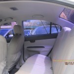 Imagen- Hyundai Accent en Managua 2008 asientos traseros